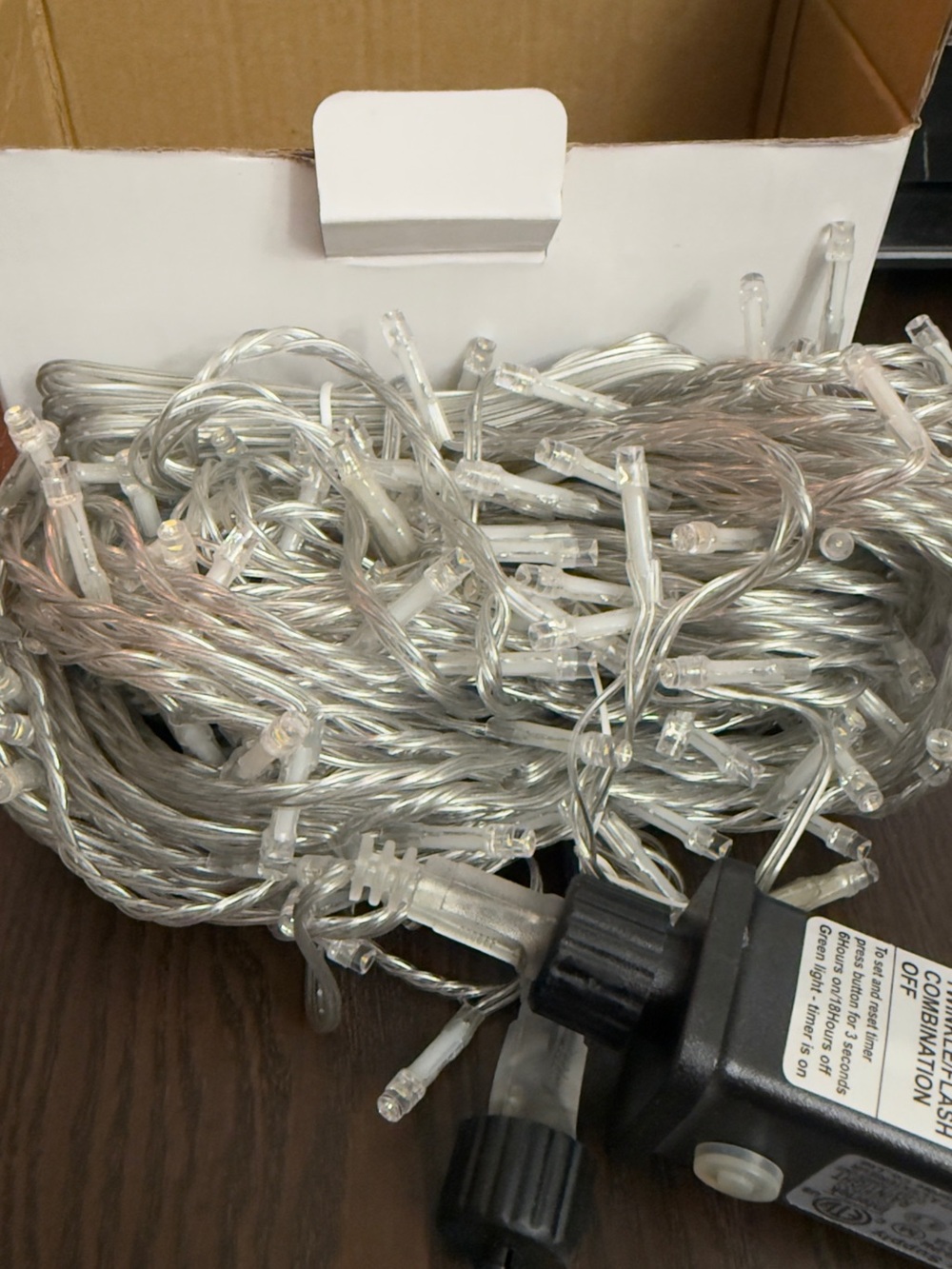 Flexible LED String Lights for Christmas Tree or Decoration. 50 ft